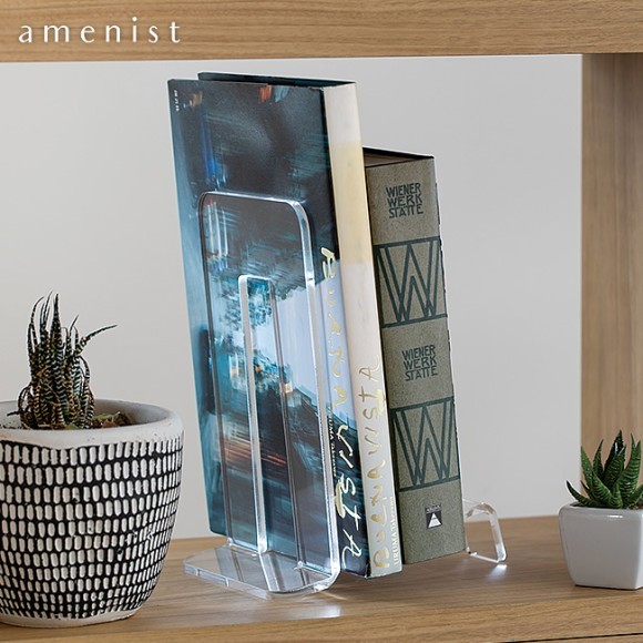 「amenist」本やノートを飾って楽しむブックエンドを新発売！！