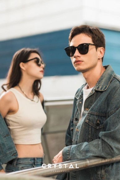 ガラス偏光レンズ「CRYSTAL」