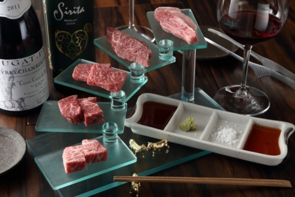 5種類の部位を利き肉していただきます