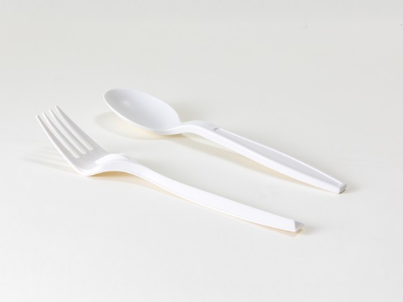 バイオプラスチック製カトラリー