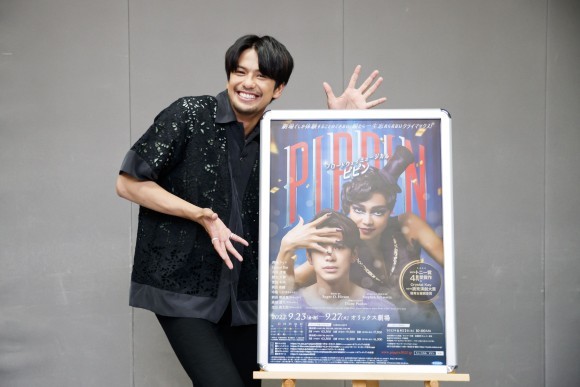 森崎ウィンさん取材会時の写真