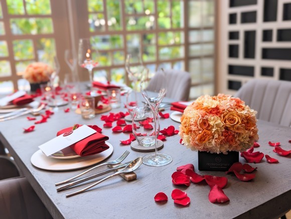 ランチ　テーブルコーディネート