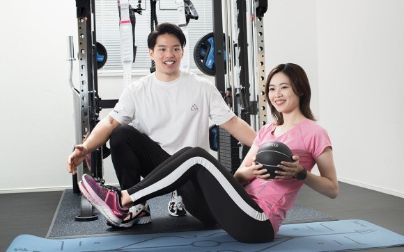 Sharezでのパーソナルトレー二ングの様子