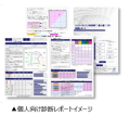 個人向け検診レポートイメージ