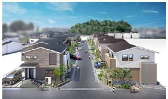 「ビー・グレイス柏　未来輪区」外観パース