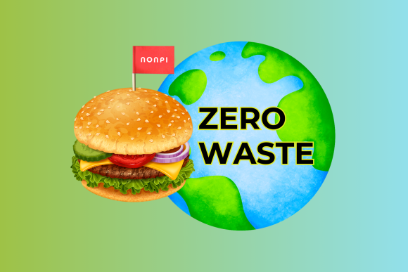 ノンピ、「ゼロ・ウェイスト社食」本格始動