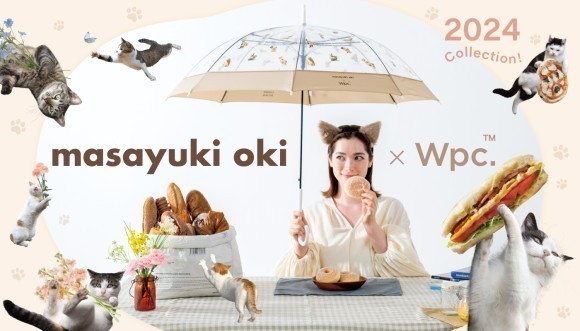 猫写真家・沖昌之×Wpc.コラボレーション第4弾