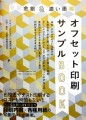 『各種金銀＆濃い墨編　オフセット印刷サンプルBOOK』書影