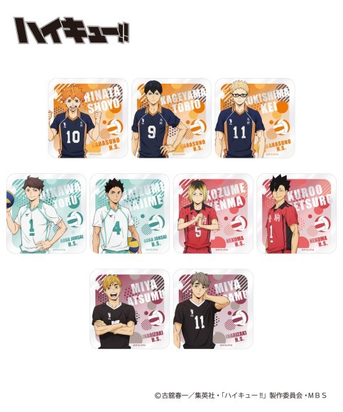 ■ハイキュー!!_アクリルコースター（トレーディング）_単品　￥880 ■ハイキュー!!_アクリルコースター（トレーディング）_コンプリートセット　￥7,920