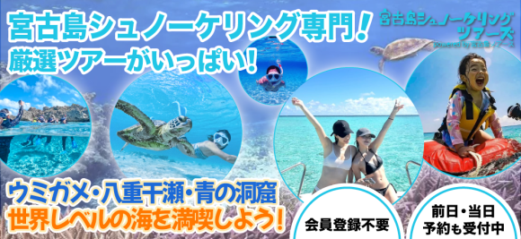 宮古島シュノーケリング専門予約サイト