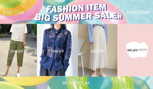 夏の韓国ファッションBIG SALE♥
