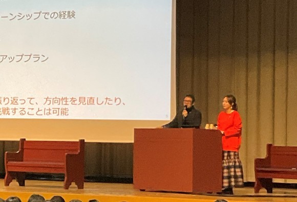 【SRSホールディングス】同志社香里中学校でキャリア教育講演会開催