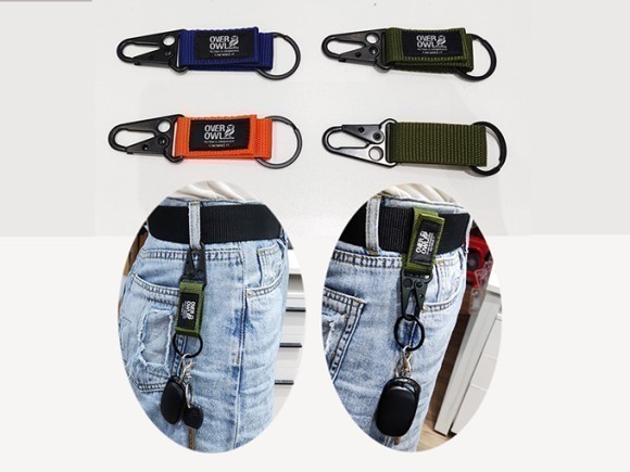 ＜アリゲーター・キーホルダー＞は手ぶらで鍵を持ち歩くためのアイテム。