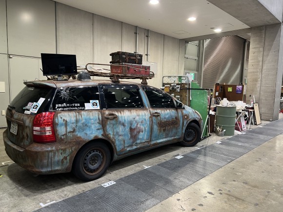 デザインフェスタ出展風景