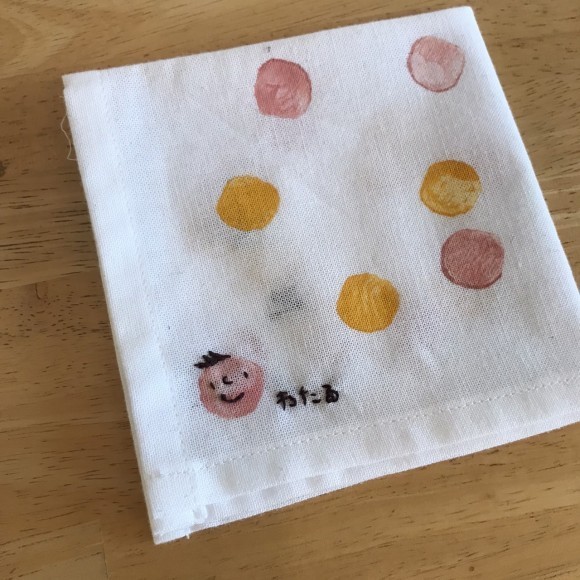 カラフルなオリジナルハンカチ★