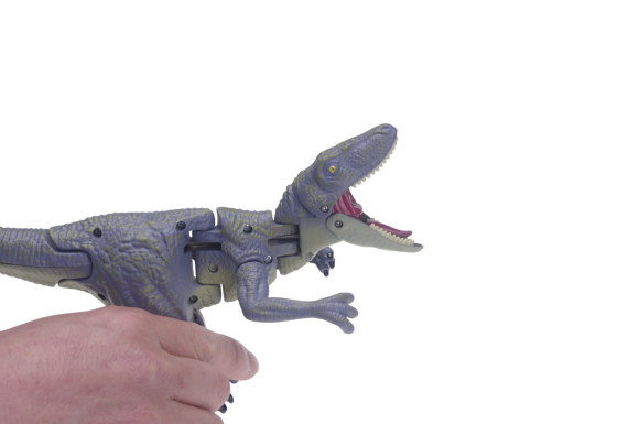 リアルなラプトルがリアルに動く