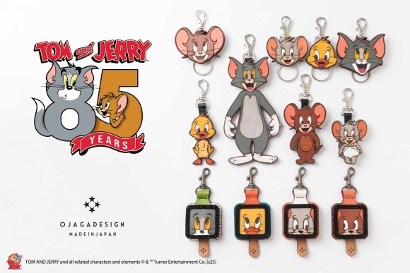 OJAGA DESIGN トムとジェリー レザーアイテムコレクション（85 YEARS）