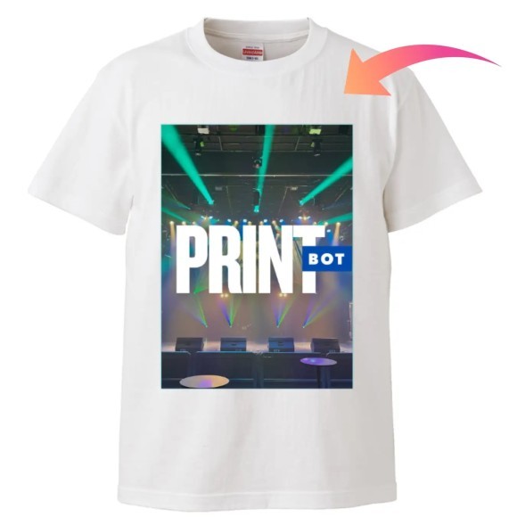 【お手軽に1枚からオリジナルTシャツ製作可能】