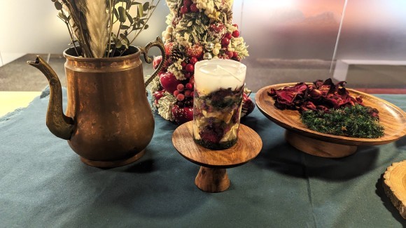 お客様がつくったキャンドル