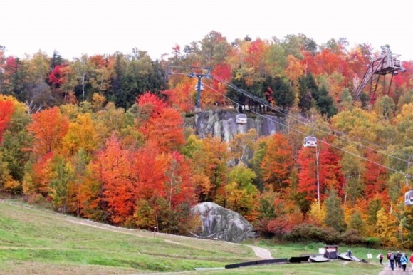 モントリオール発　ローレンシャン高原終日観光