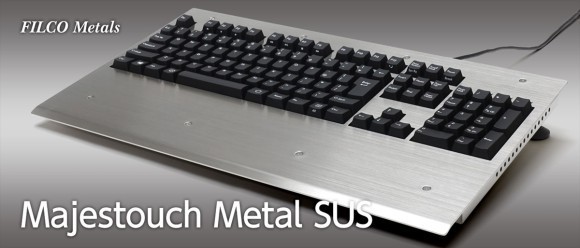 Majestouch Metal SUSシリーズ新製品 スリム化しよりシャープに