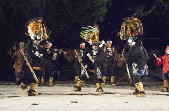 過去の「お庭えんぶり」公演の様子
