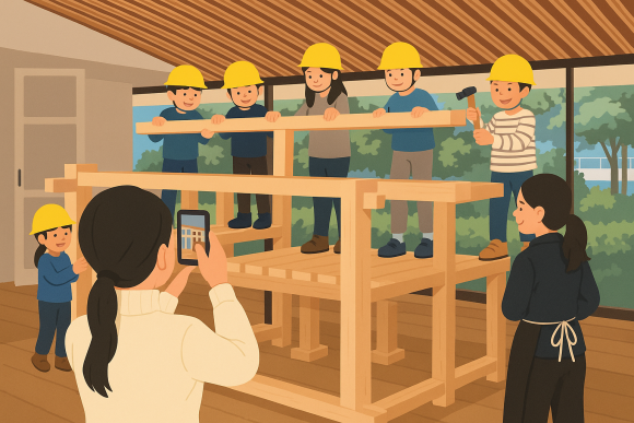 子ども上棟体験イベントイメージ