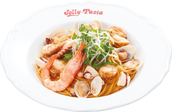 海の幸の焦がし醤油ソース