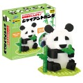 動物園のにんきモノ、ジャイアントパンダがブロックおもちゃで新発売！