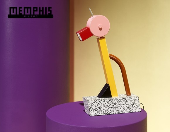 エットーレ・ソットサスによるランプ「タヒチ」