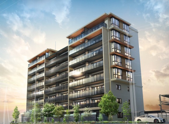 「ヴェレーナ大和」外観完成予想CG