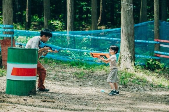 子供から大人まで本気の水バトル！