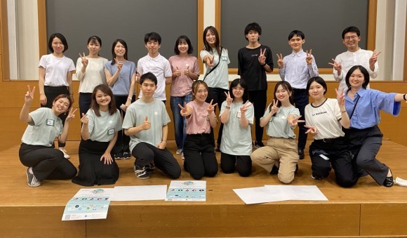 2022年8月に行われたユースサミットの運営を行ったメンバー