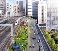 高速道路上での“未来の歩行者空間”を体感する「GINZA SKY WALK 2024」