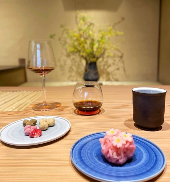 Coffee Base NASHINOKIの桜のコーヒーコース