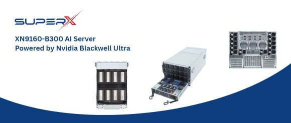 Ai様確認用 兆パラメータ級LLM対応AIサーバーXN9160-B300 シンガポール発