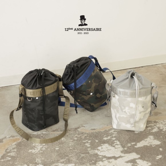 迷彩バッグブランド「GENTIL BANDIT（ジャンティバンティ）」から、12周年限定アイテムが発売開始。