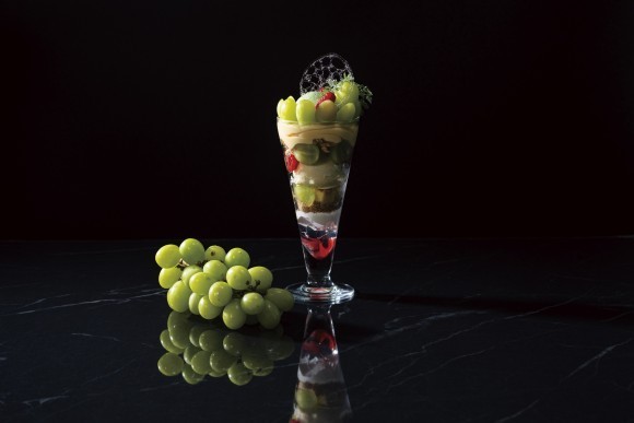 オータムパフェ「シャインマスカット」