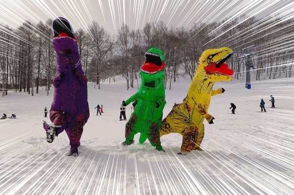 春の雪上イベント