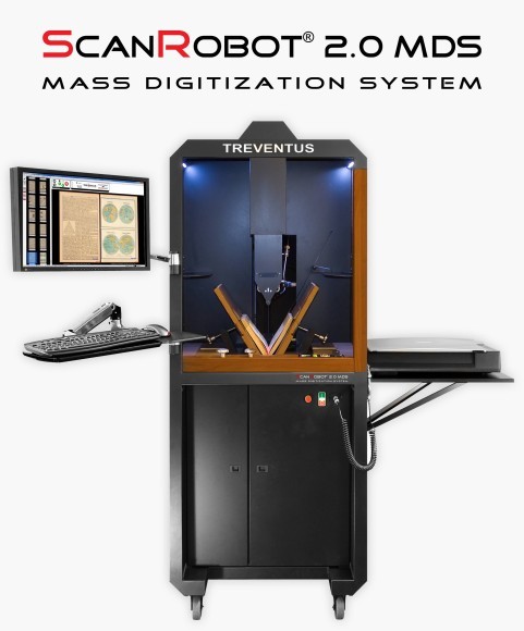日本で3台目となる自動ブックスキャナー「SCANROBOT 2.0 MDS」