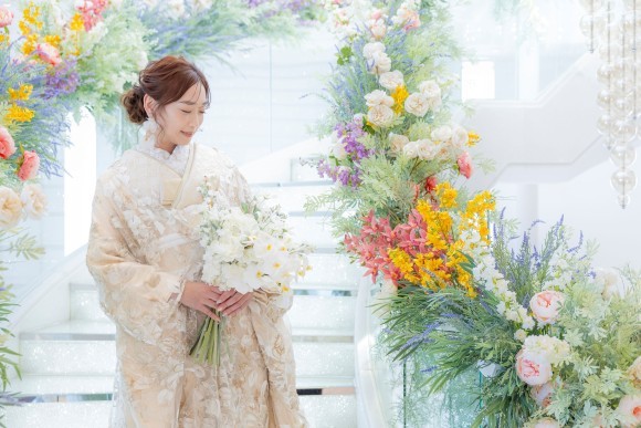 「スタジオフォトパーク」花嫁さまに向けたインポートレース和装の提供を4月から開始～伝統を感じる和モダン衣装でウエディングフォトを叶える～