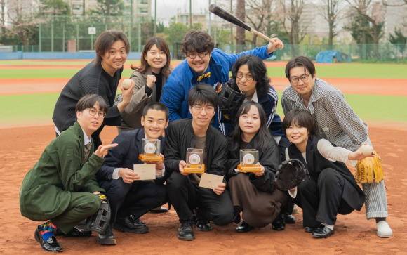 【社会への第一歩は『始球式』から?!】ランニングホームラン株式会社2024年度始球式