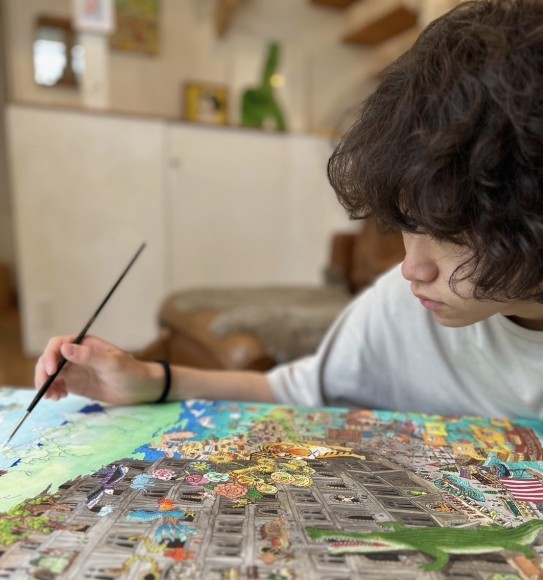 高校生画家「タイチ」