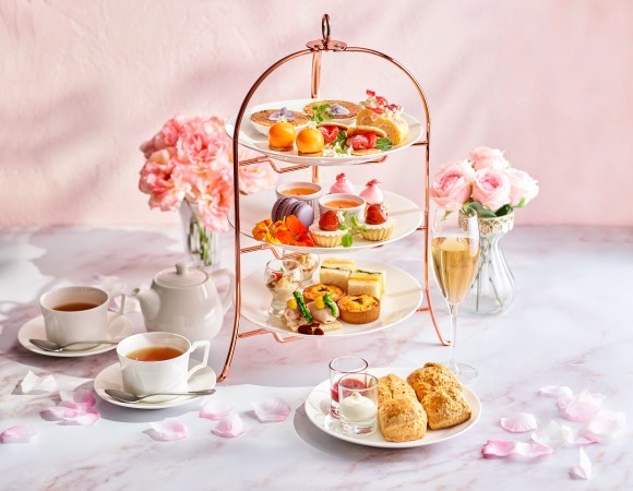 フラワーアフタヌーンティー