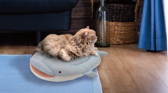 Ｐｅｔａｍｉ　ペットベッド　ひんやりイルカクッション