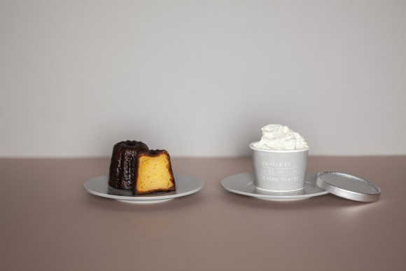 カヌレとアイス、サンロードに期間限定出店