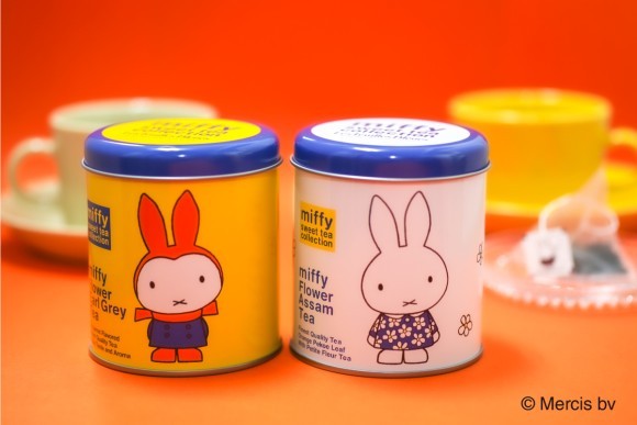 ミッフィーの紅茶「ミッフィースイートティーコレクション」缶シリーズ