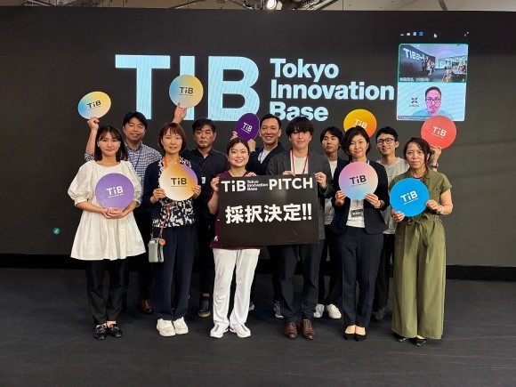 Tokyo Innovaive Base Pitch 採択決定写真