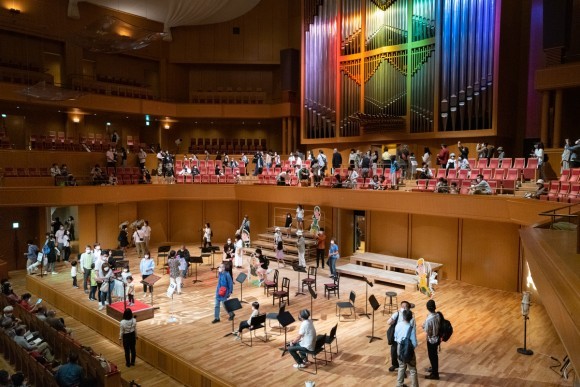 愛知県芸術劇場オープンハウス 自由見学01(C)Kosaku Nakagawa