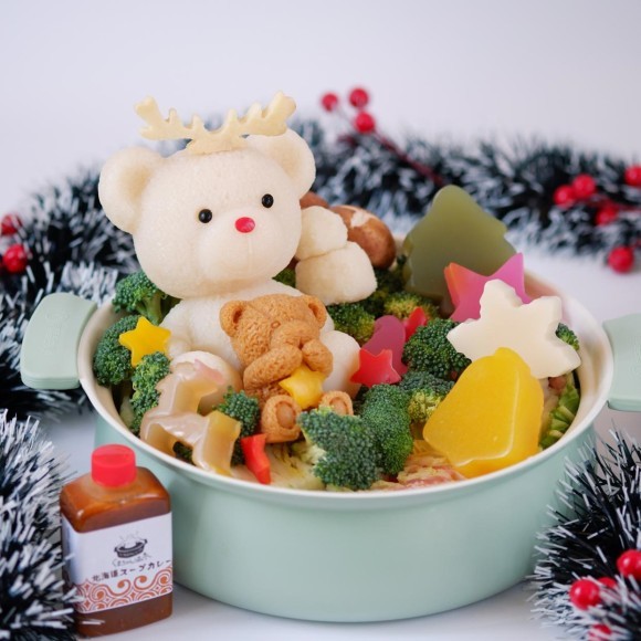 サンタ&トナカイくまちゃん メリクリセット